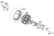 F07 Front Wheel parts diagram thumbnail